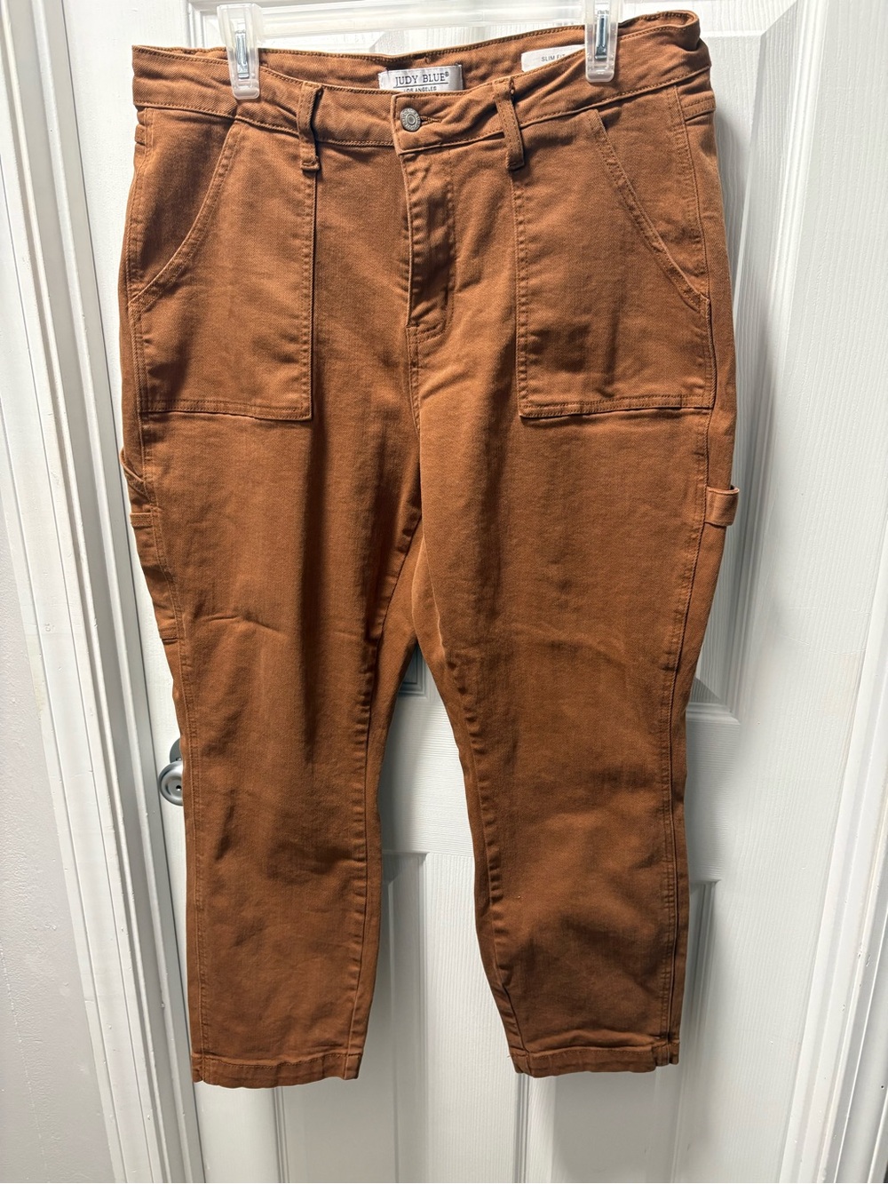 Judy Blue Women's Rust Brown Slim Fit Jeans
